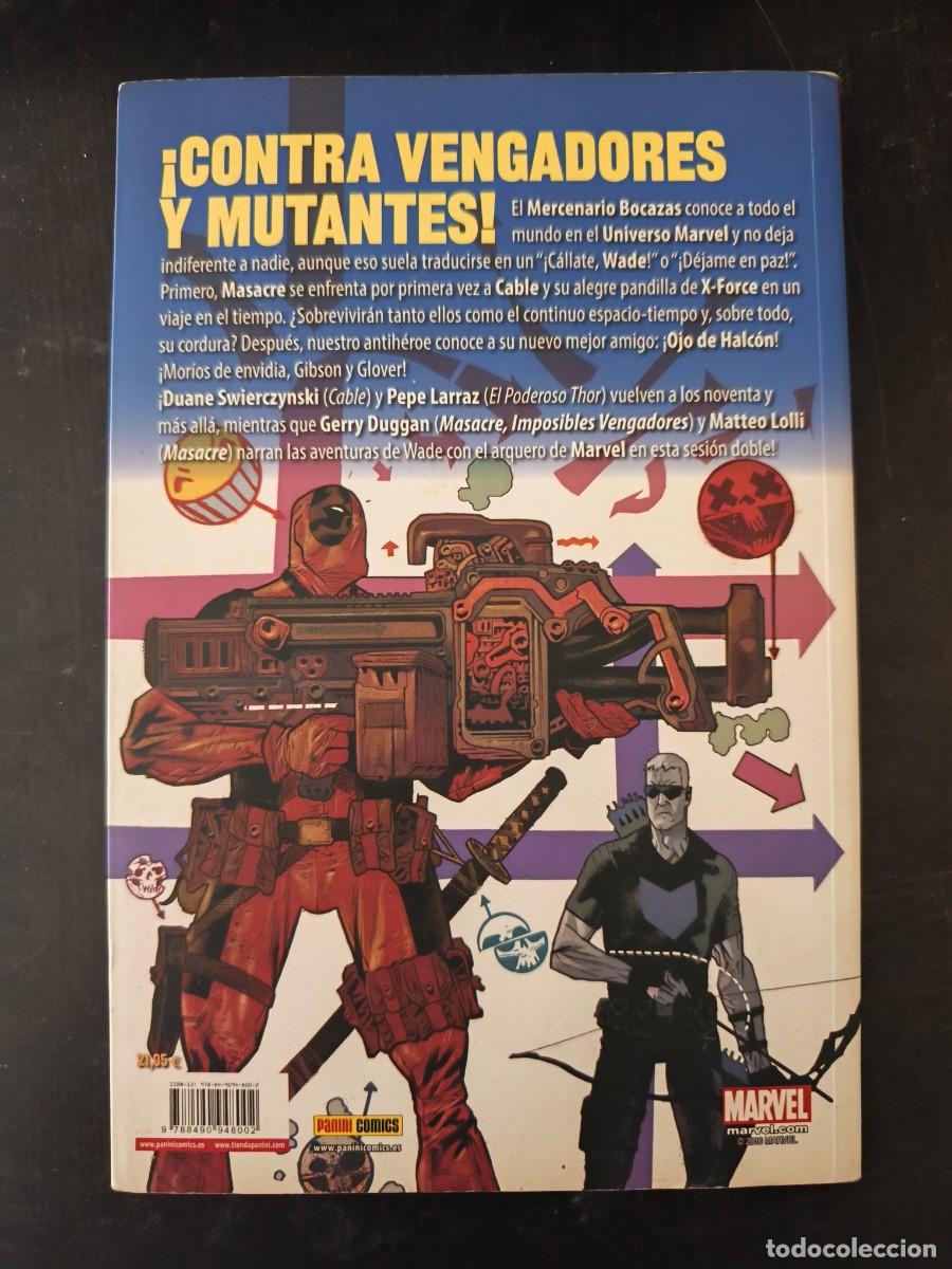 C&oacute;mics: 100% Marvel. Las Minis de Masacre 5 Masacre Vs. X-Force / Masacre Vs. Ojo de Halc&oacute;n - Foto 2