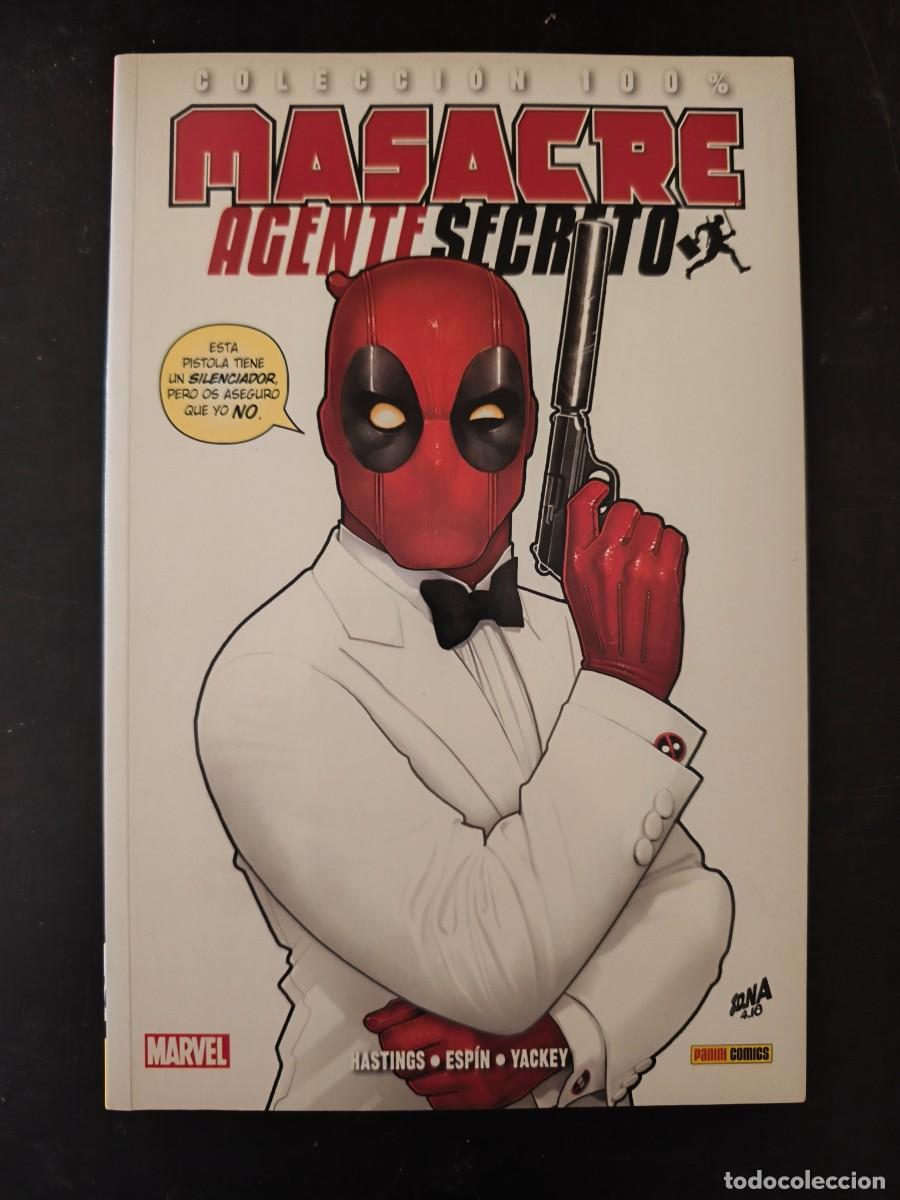C&oacute;mics: 100% Marvel. Masacre: Agente Secreto