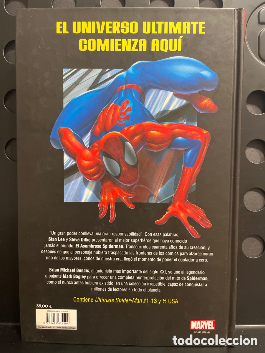 C&oacute;mics: ULT&Iacute;MATE SPIDERMAN VOL.1 ORIGEN de BRIAN MICHAEL BENDIS MARVEL INTEGRAL ( 2018/2023 ) - Foto 2