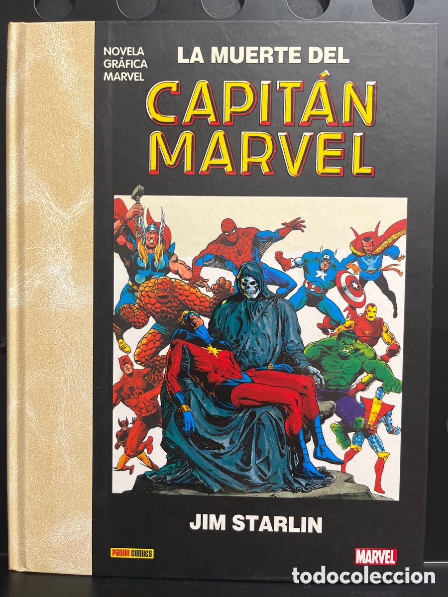C&oacute;mics: LA MUERTE DEL CAPIT&Aacute;N MARVEL de JIM STARLIN N.1 COLECCI&Oacute;N NOVELAS GR&Aacute;FICAS MARVEL ( 2018/2019 )