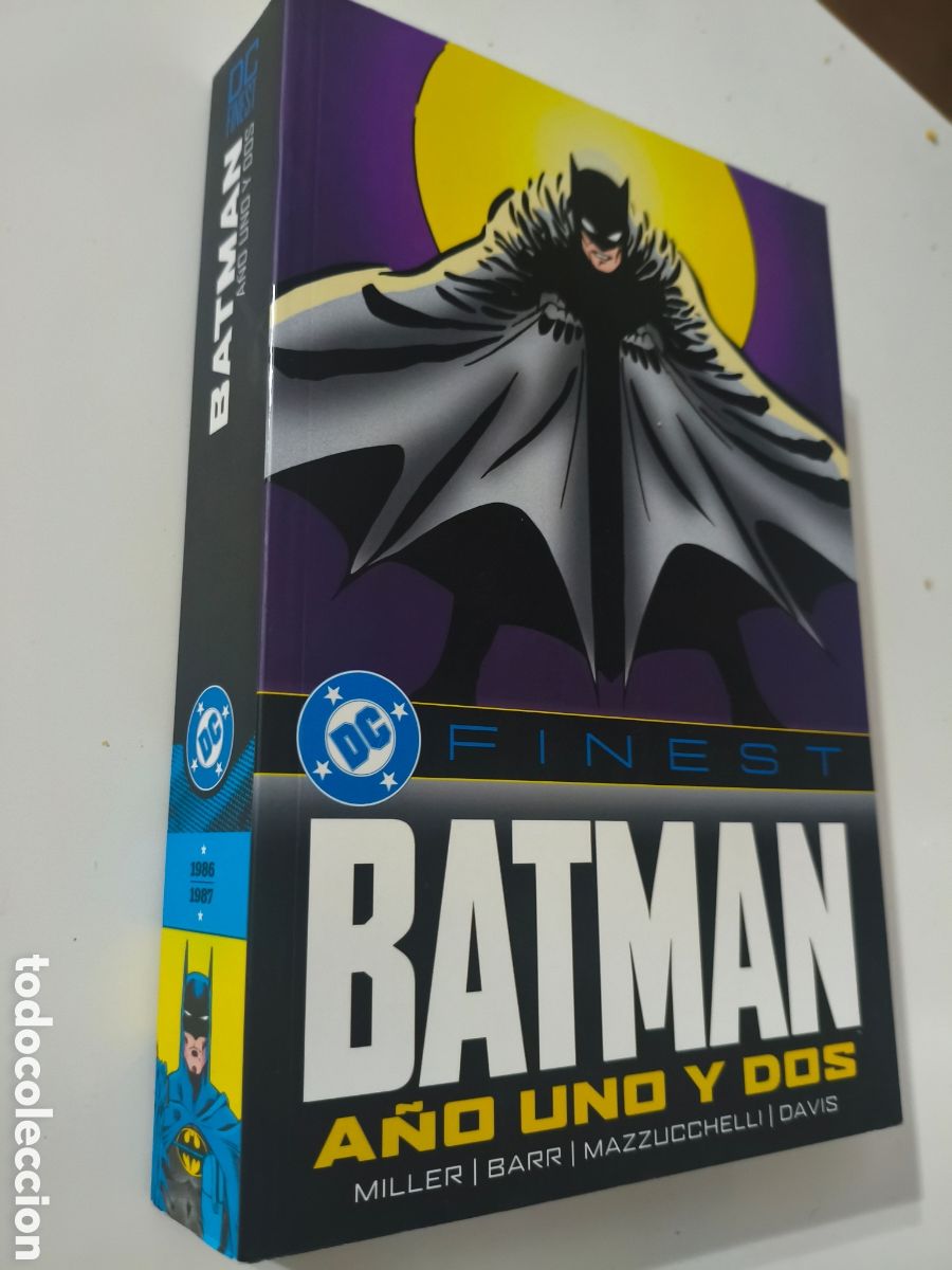 C&oacute;mics: DC FINEST BATMAN A&Ntilde;O UNO Y DOS PANINI FRANK MILLER DAVID MAZZUCHELLI ALAN DAVIS macfarlane