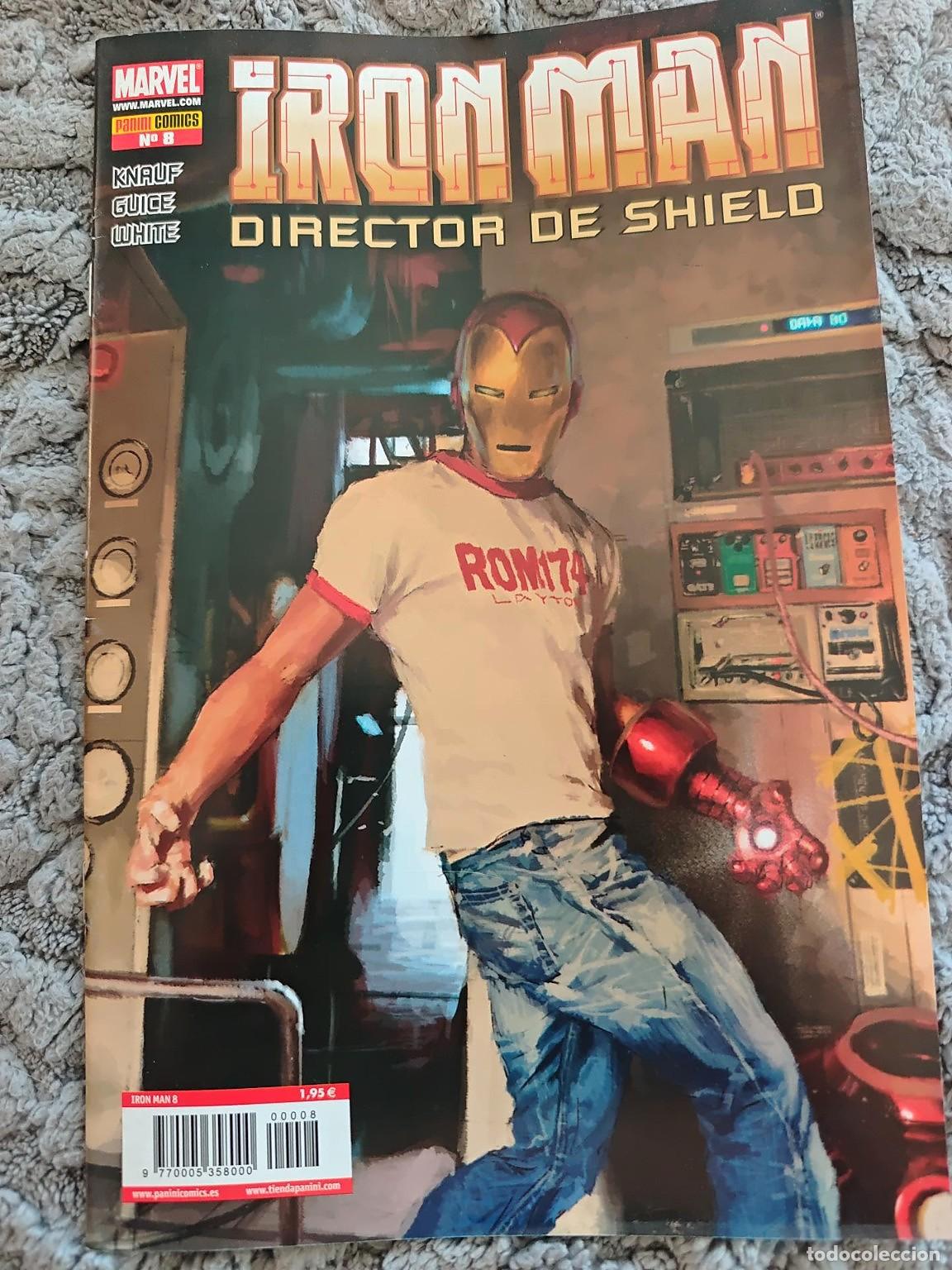 C&oacute;mics: Iron Man: Director de S.H.I.E.L.D. n&ordm; 8