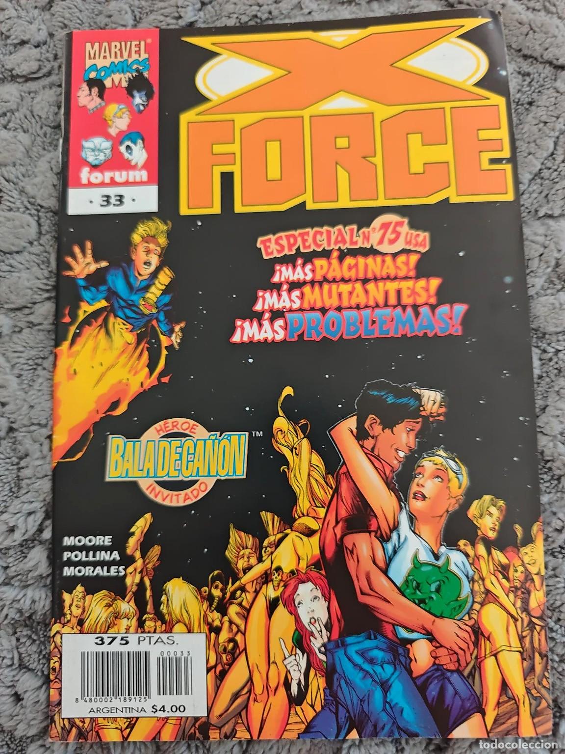 C&oacute;mics: X-Force n&ordm; 33 - Especial n&ordm; 75 USA