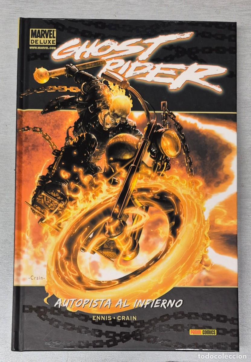 C&oacute;mics: MOTORISTA FANTASMA : AUTOPISTA AL INFIERNO / GARTH ENNIS - CLAYTON CRAIN / MARVEL DELUXE PANINI