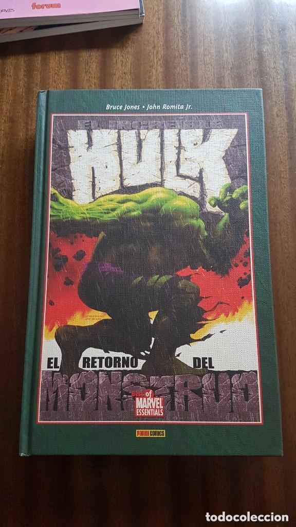 Comics: Hulk el retorno del monstruo y Hulk de bolsillo