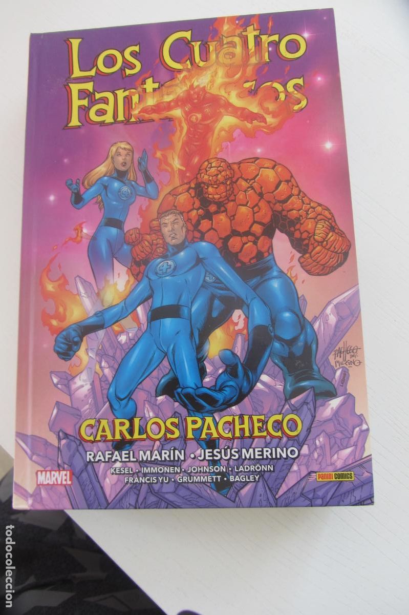 C&oacute;mics: Marvel omnibus los 4 fant&aacute;sticos de carlos pacheco PANINI PACHECO, CARLOS/ MAR&Iacute;N, RAFA/ LOEB, JEPH