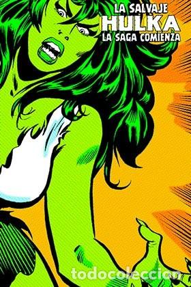 C&oacute;mics: LA SALVAJE HULKA: LA SAGA COMPLETA: 2 INTEGRALES. MARVEL LIMITED EDITION