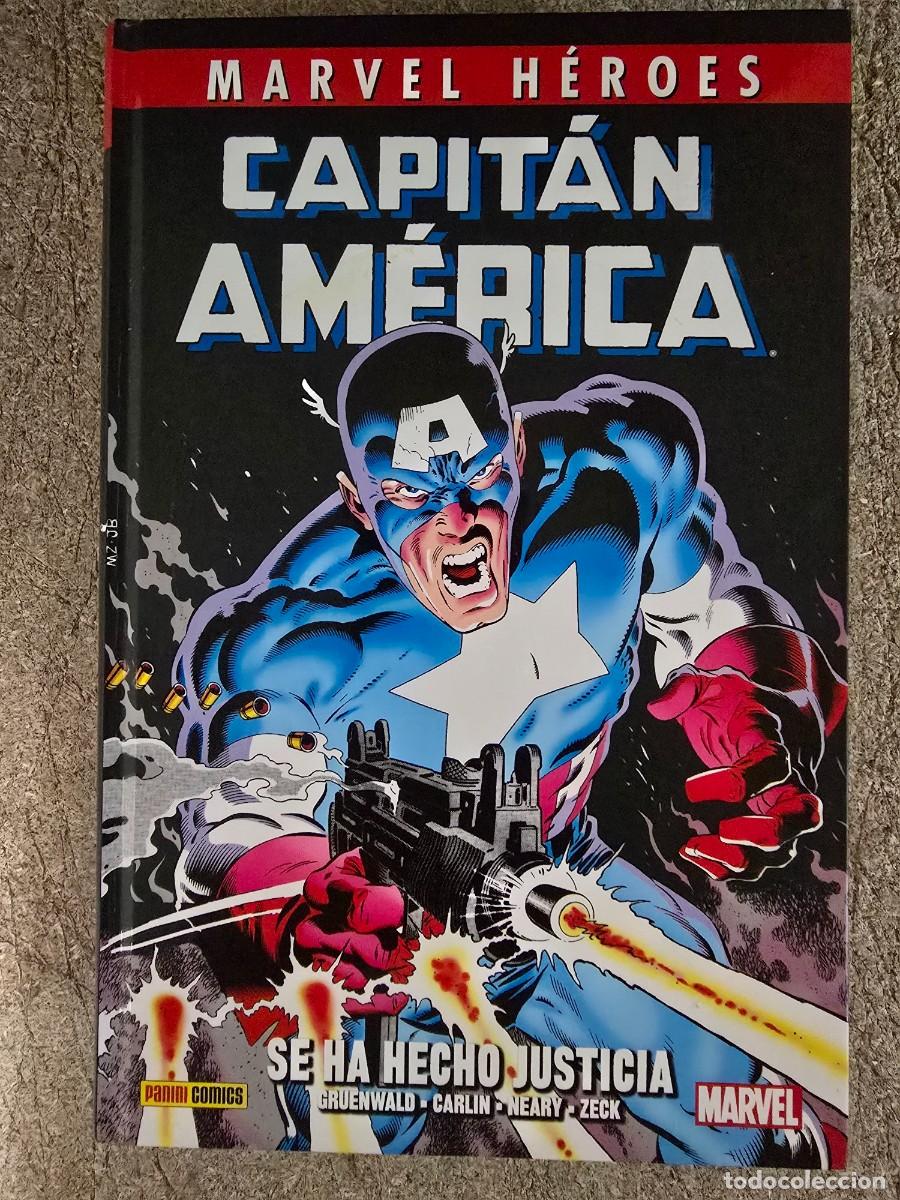 C&oacute;mics: Marvel Heroes.Capitan America.Se ha Hecho Justicia.Marvel.Panini