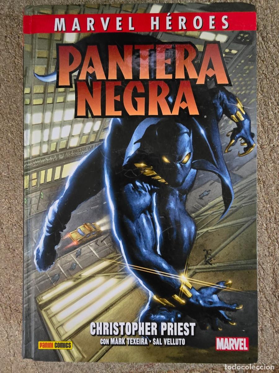C&oacute;mics: Marvel Heroes.Pantera Negra.Christopher Priest.Marvel.Panini - Foto 1