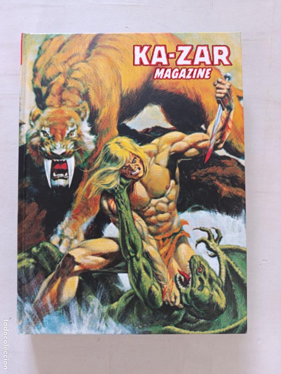 C&oacute;mics: KA-ZAR MAGAZINE - MARVEL LIMITED EDITION - PANINI - TAPA DURA (252w)