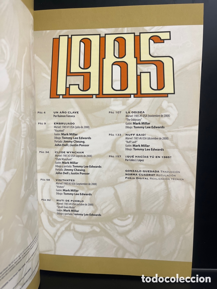 C&oacute;mics: 1985 : EL A&Ntilde;O DE NUESTRA VIDA de MARK MILLAR COLECCI&Oacute;N MARVEL DELUXE ( 2013 ) - Foto 3