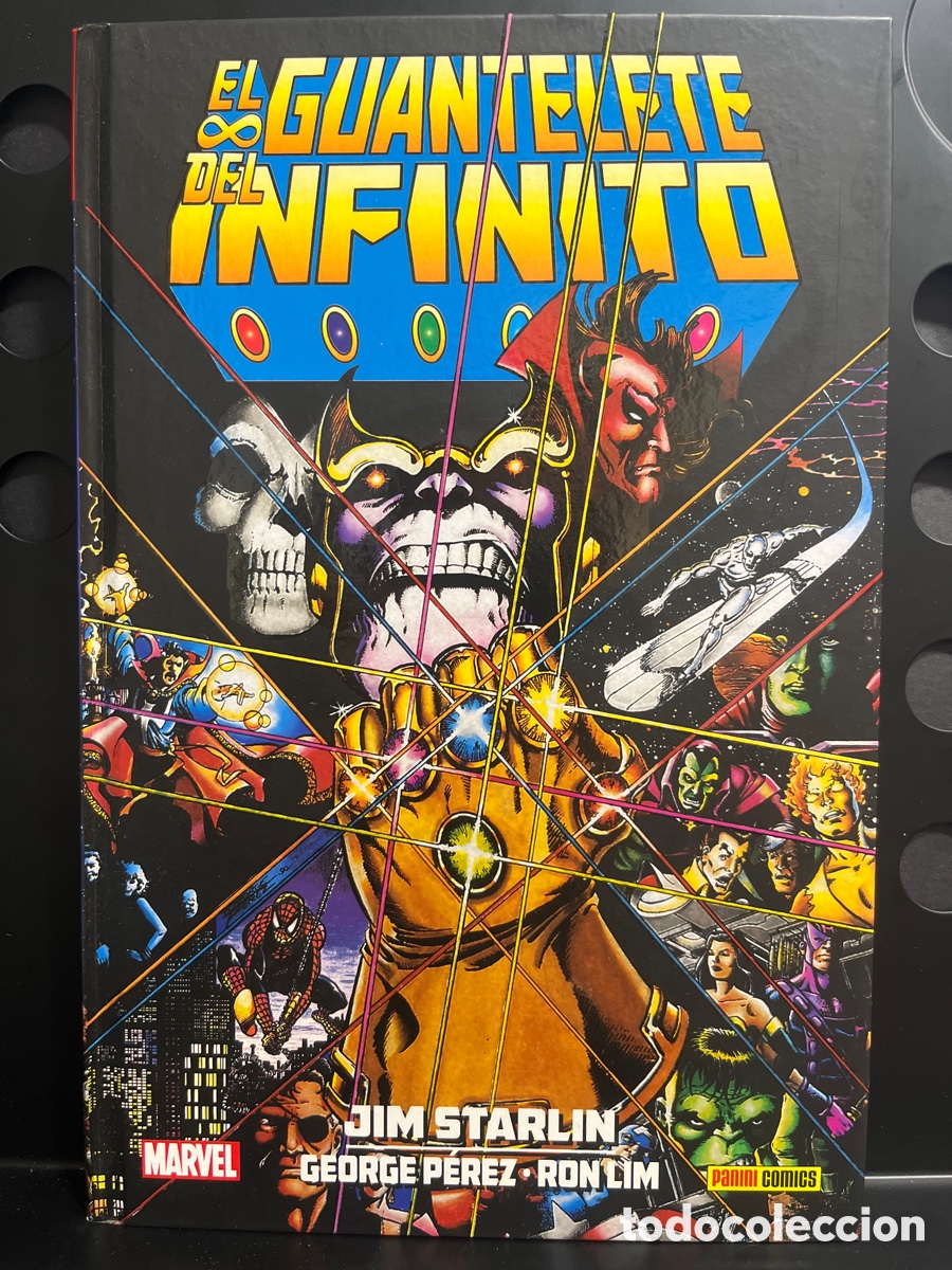 C&oacute;mics: COLECCI&Oacute;N JIM STARLIN N.3 EL GUANTELETE DEL INFINITO ( 2018 ).