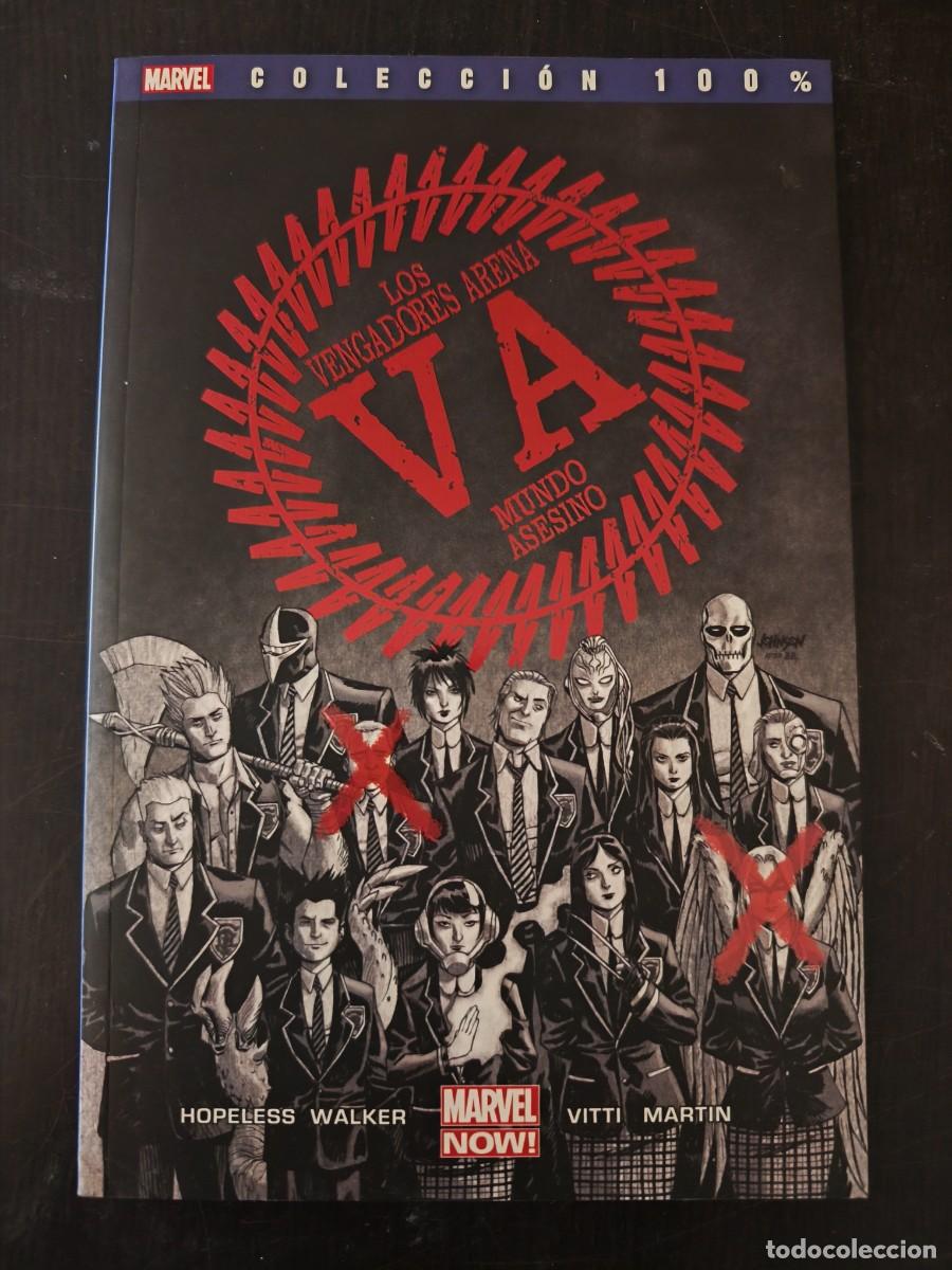 C&oacute;mics: 100% Marvel. Los Vengadores: Arena 1 Mundo asesino