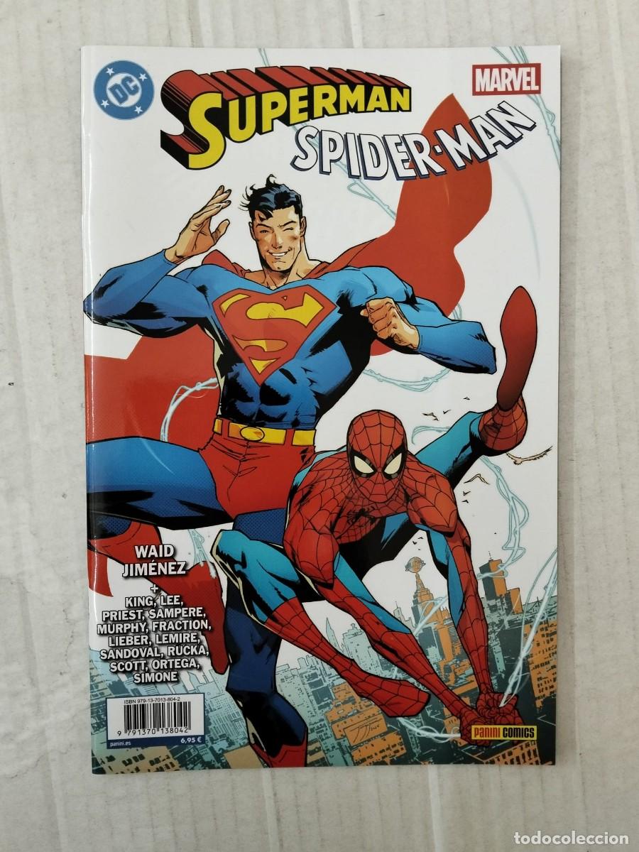 C&oacute;mics: SUPERMAN / SPIDERMAN. Waid, Jim&eacute;nez, Fraction, Lemire, Sandoval, Rucka...
