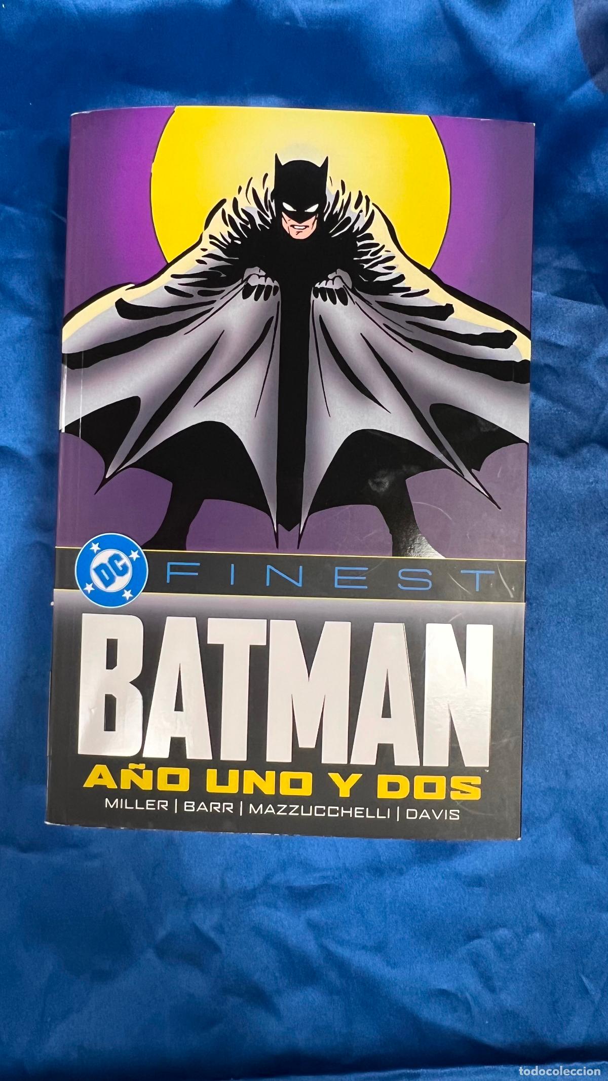 C&oacute;mics: DC FINEST BATMAN A&Ntilde;O UNO Y DOS PANINI FRANK MILLER DAVID MAZZUCHELLI ALAN DAVIS