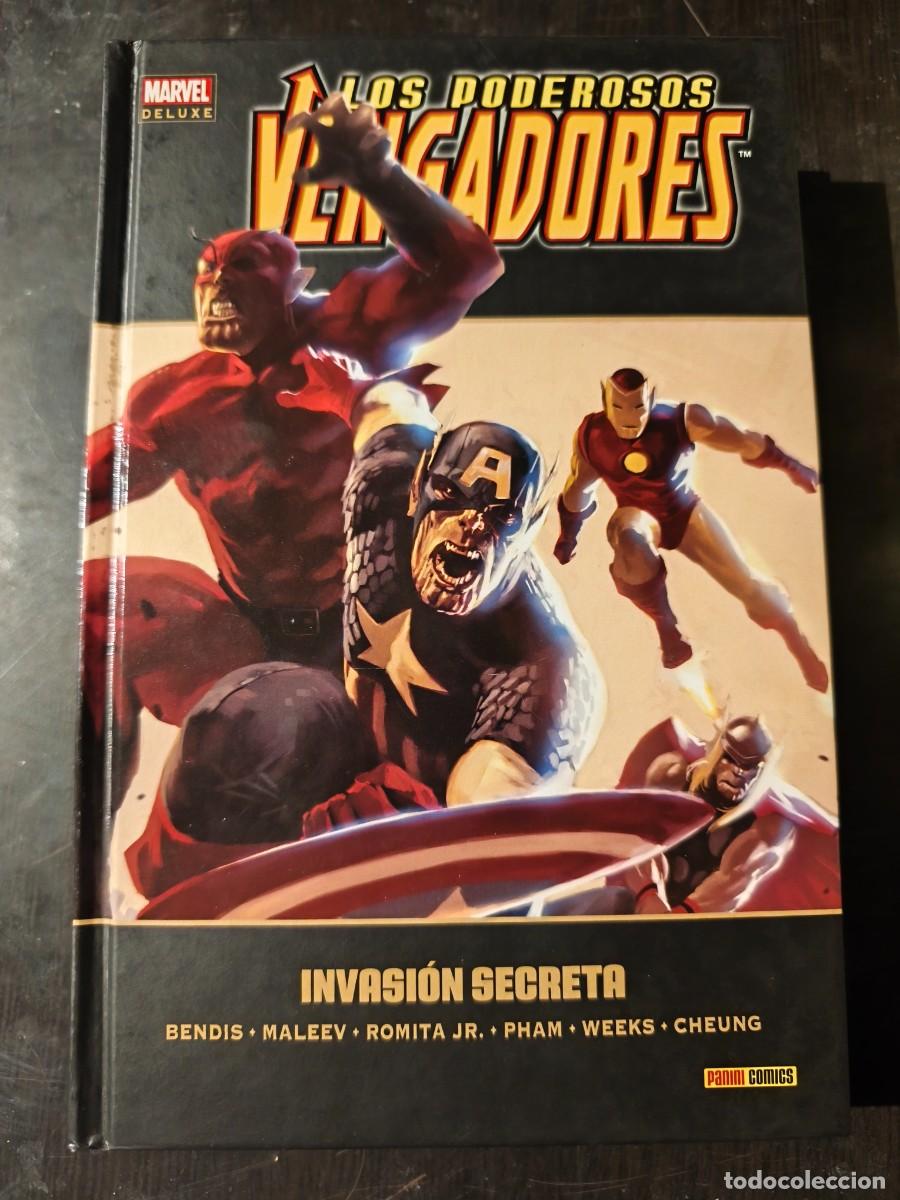 C&oacute;mics: Marvel Deluxe. Los Poderosos Vengadores 3 Invasi&oacute;n Secreta