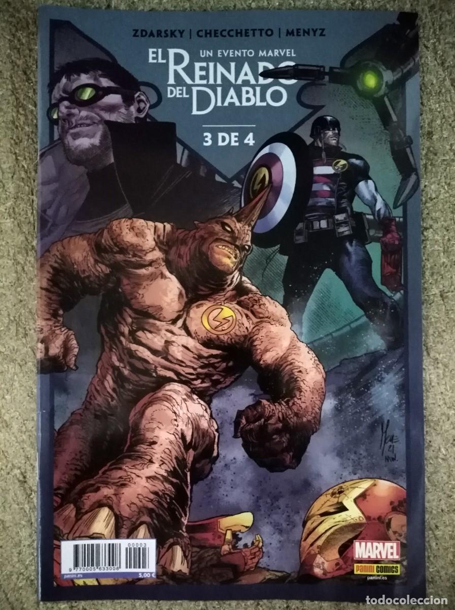 C&oacute;mics: El Reinado del Diablo 3 (de 4).Marvel.Panini - Foto 1