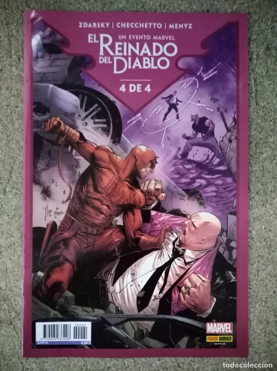 C&oacute;mics: El Reinado del Diablo 4 (de 4).Marvel.Panini - Foto 1