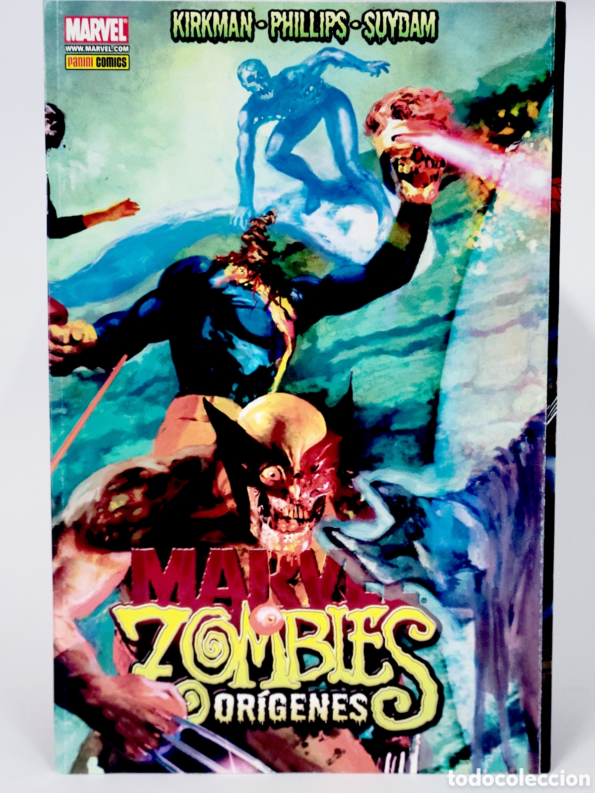 C&oacute;mics: C&Oacute;MIC MARVEL ZOMBIES ORIGENES PANINI MARVEL GRAPA CASI EXCELENTE ESTADO - Foto 1