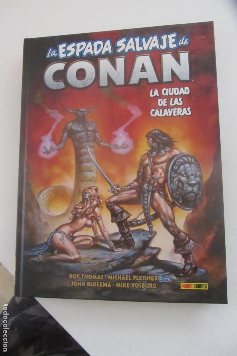 C&oacute;mics: Biblioteca Conan. La Espada Salvaje de Conan 19 La ciudad de las calaveras Panini