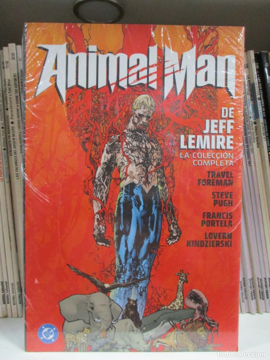 C&oacute;mics: ANIMAL MAN DE JEFF LEMIRE - LA COLECCION COMPLETA - EDICION LIMITADA - DC - PANINI - TAPA DURA