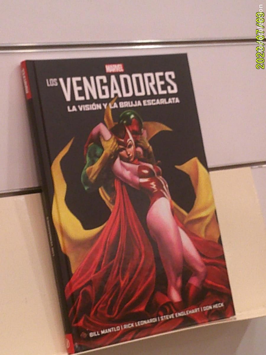 C&oacute;mics: LOS VENGADORES LA VISION Y LA BRUJA ESCARLATA TOMO TAPA DURA MARVEL - PANINI OFERTA