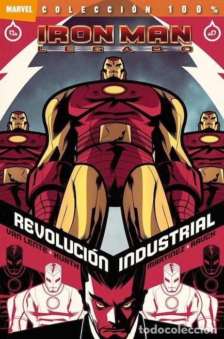C&oacute;mics: 100% Marvel Iron Man Legado tomo 2 Revoluci&oacute;n industrial Panini