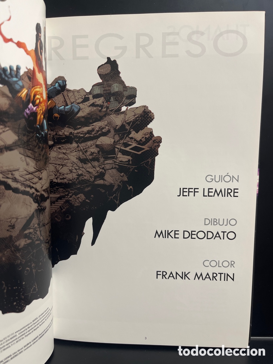 C&oacute;mics: THANOS N.1 EL REGRESO COLECCI&Oacute;N 100% MARVEL HC ( 2017/2020 ) - Foto 3