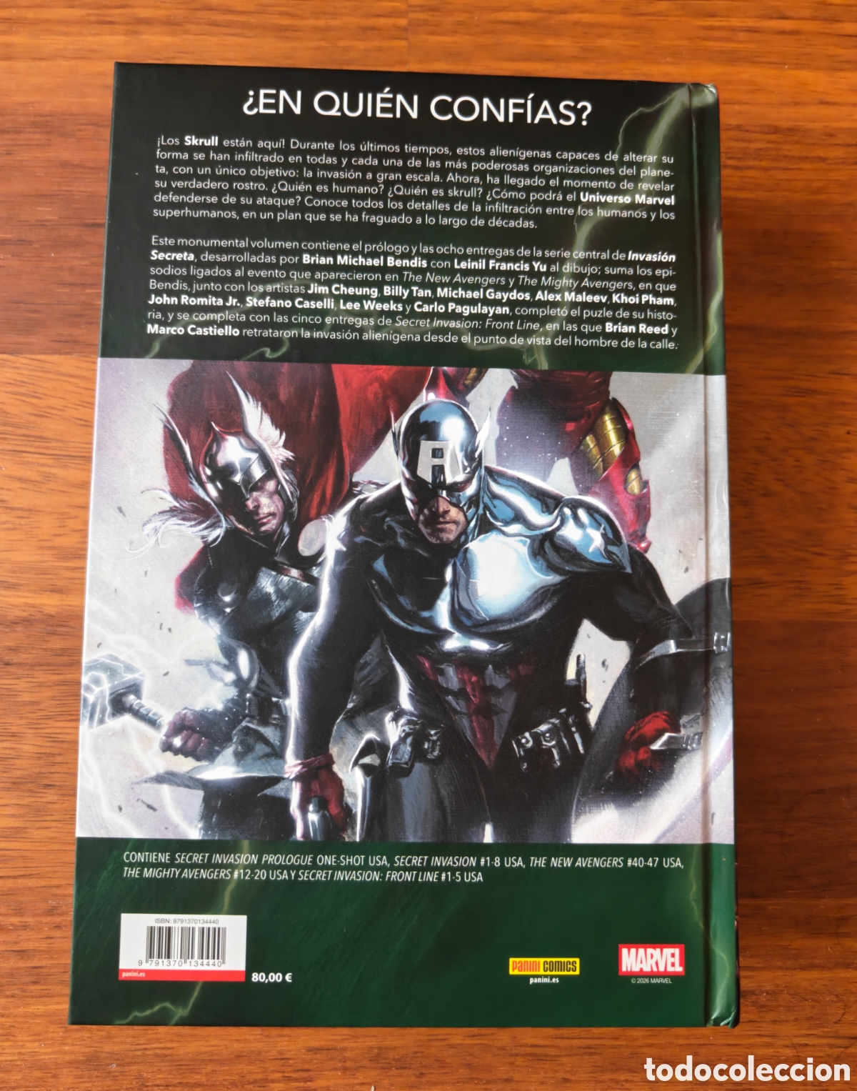 C&oacute;mics: Omnibus Invasi&oacute;n secreta. Brian Michael Bendis. - Foto 2