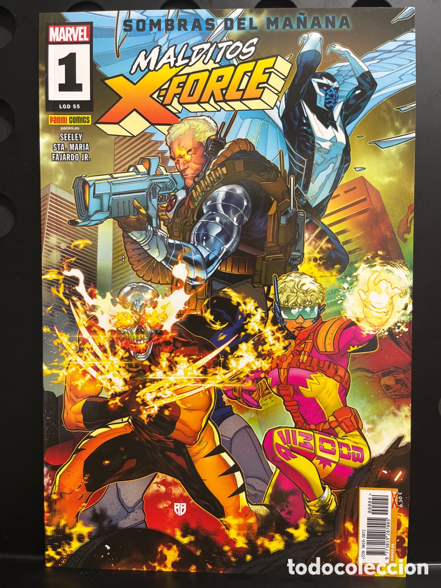 C&oacute;mics: MALDITOS X FORCE N.55 / 1 SOMBRAS DEL MA&Ntilde;ANA ( 2019/&hellip; )