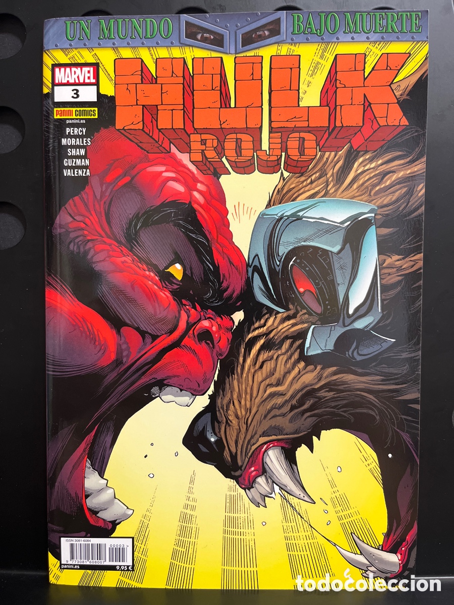 C&oacute;mics: HULK ROJO N.3 UN MUNDO BAJO MUERTE ( 2025/2026 )
