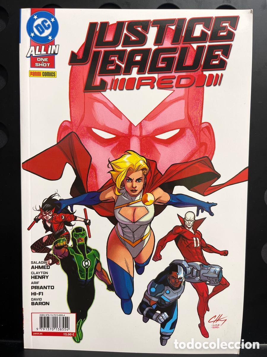 C&oacute;mics: DC ONE SHOT N.18 JUSTICE LEAGUE RED ALL IN DC ( 2025/&hellip; )
