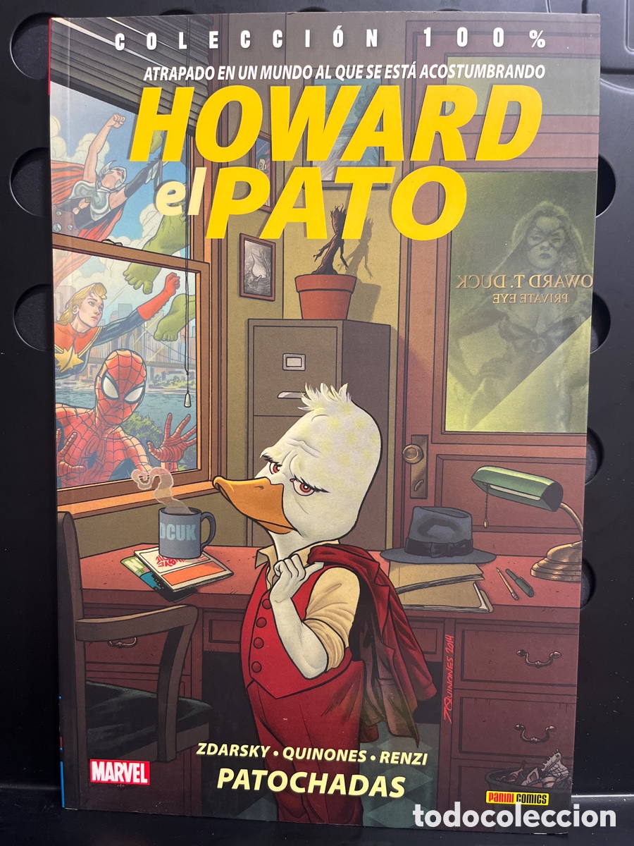 C&oacute;mics: HOWARD EL PATO N.1 PATOCHADAS COLECCI&Oacute;N 100% MARVEL ( 2016/2017 )