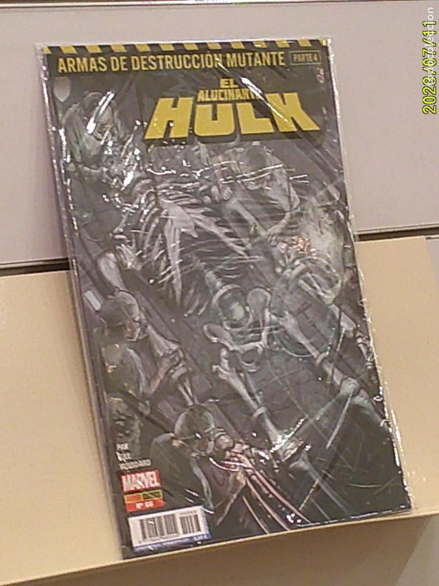 Comics: EL ALUCINANTE HULK N&ordm; 66 ARMAS DE DESTRUCCION MUTANTE PARTE 4 MARVEL - PANINI