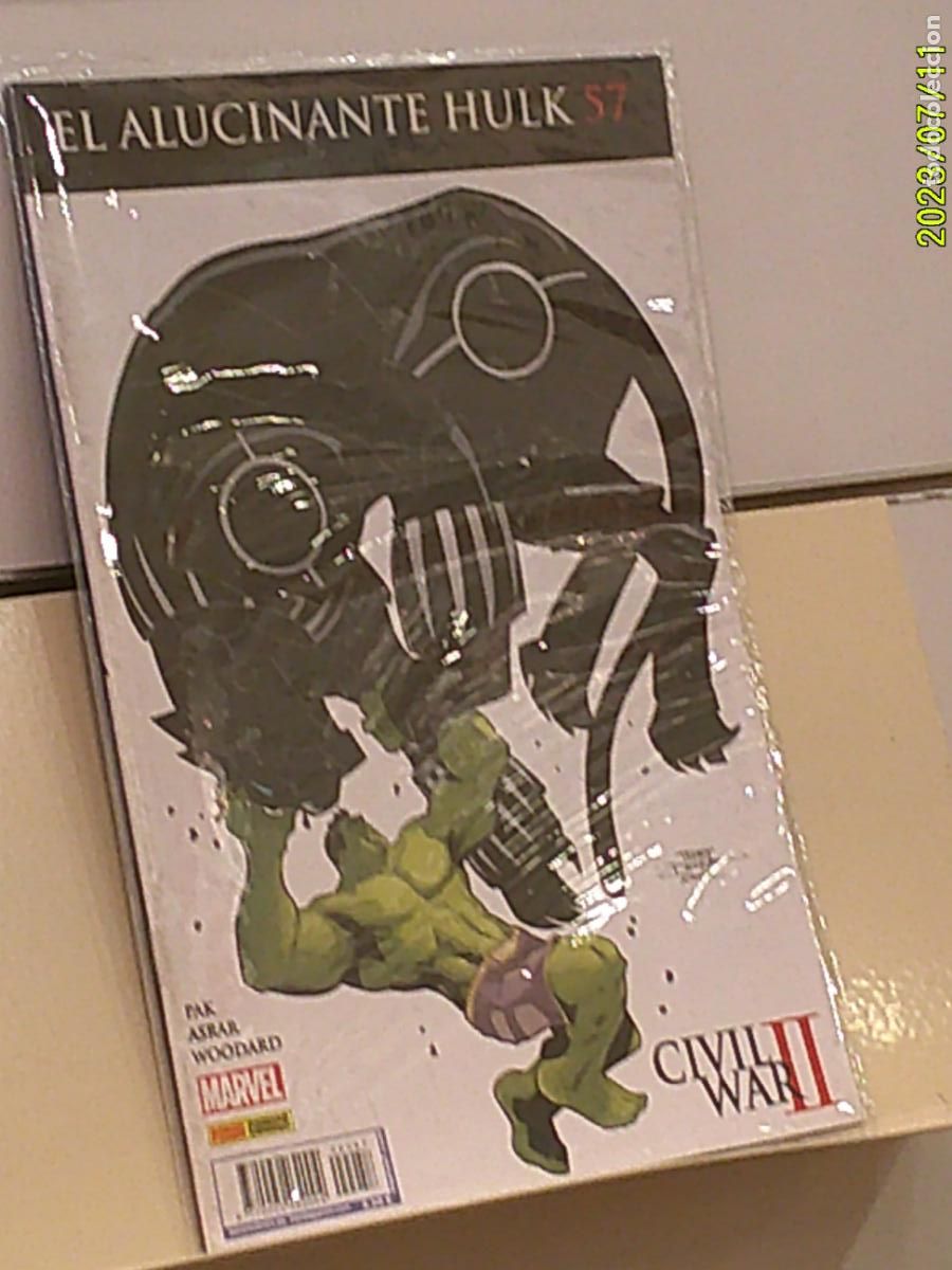 C&oacute;mics: EL ALUCINANTE HULK N&ordm; 57 CIVIL WAR II MARVEL - PANINI