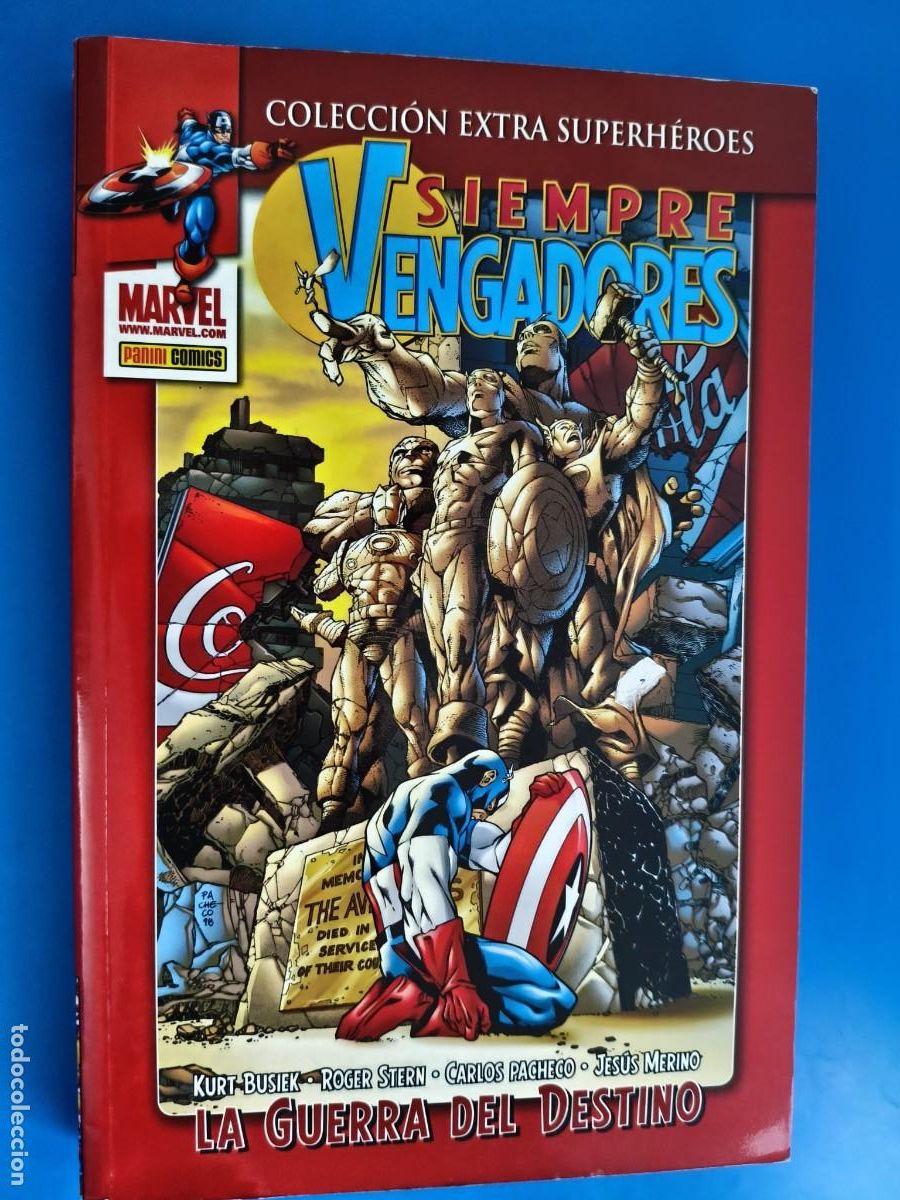 C&oacute;mics: CES Siempre Vengadores La guerra del destino- Panini Colecci&oacute;n extra superh&eacute;roes 13 Busiek Pacheco
