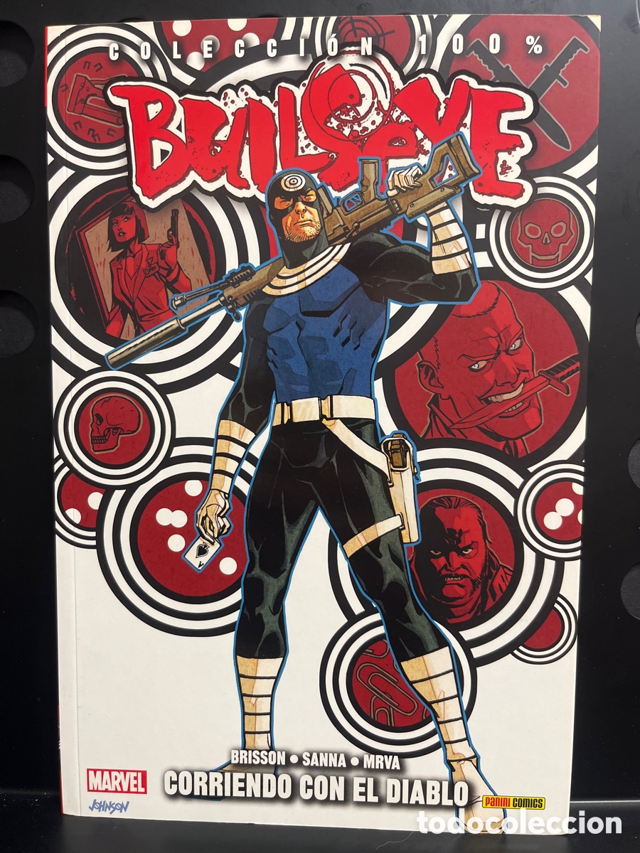 C&oacute;mics: BULLSEYE : CORRIENDO CON EL DIABLO COLECCI&Oacute;N 100% MARVEL ( 2018 )