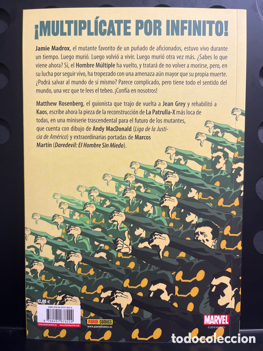 C&oacute;mics: HOMBRE M&Uacute;LTIPLE : TODO TIENE SENTIDO AL FINAL COLECCI&Oacute;N 100% MARVEL ( 2019 ) - Foto 2