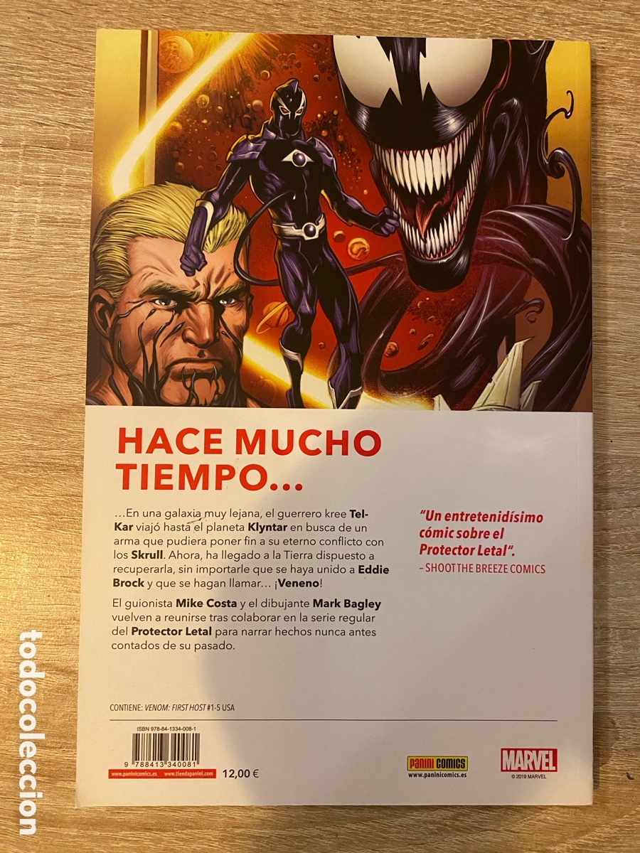 C&oacute;mics: Veneno: Primer Hu&eacute;sped - Foto 2