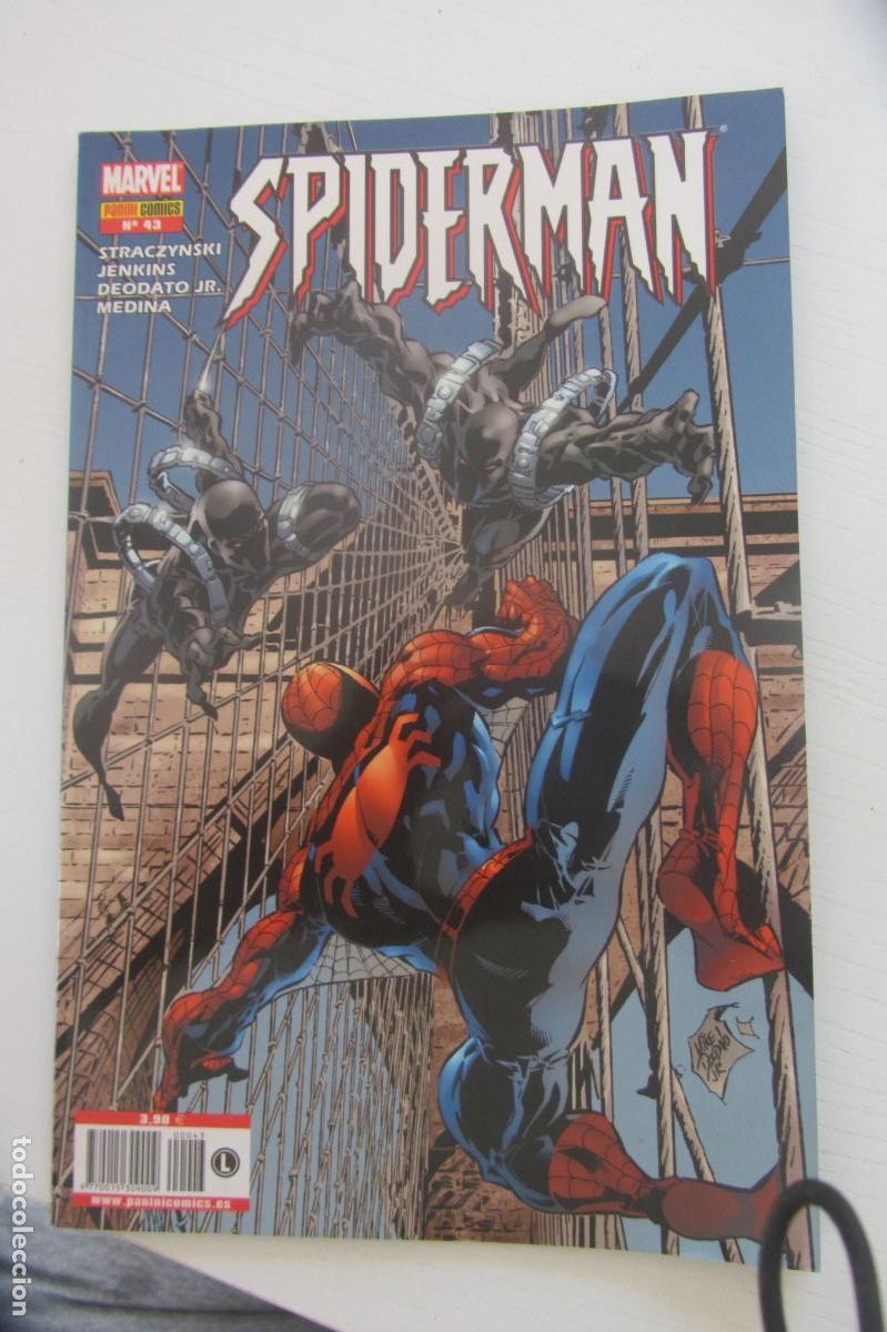 C&oacute;mics: SPIDERMAN VOL. 6 N&ordm; 43 TOMOS AZULES PANINI lomo rojo rx122