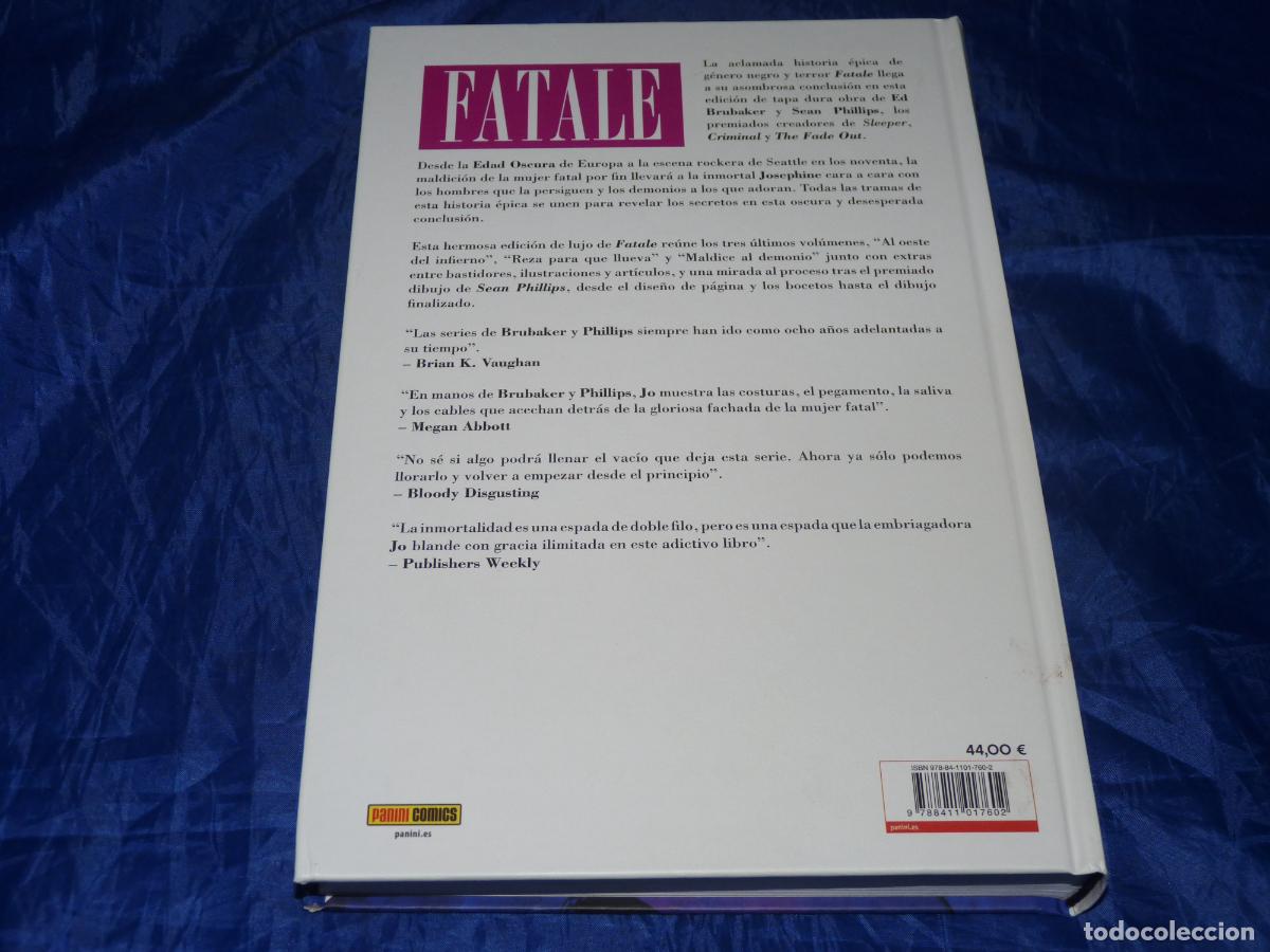C&oacute;mics: Fatale integral #2 OREFSLL - Foto 2
