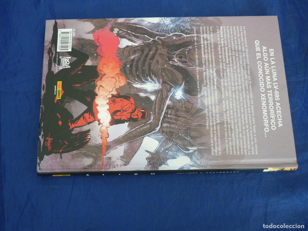 C&oacute;mics: Alien #5 (100% MARVEL HC) OREFSLL - Foto 3