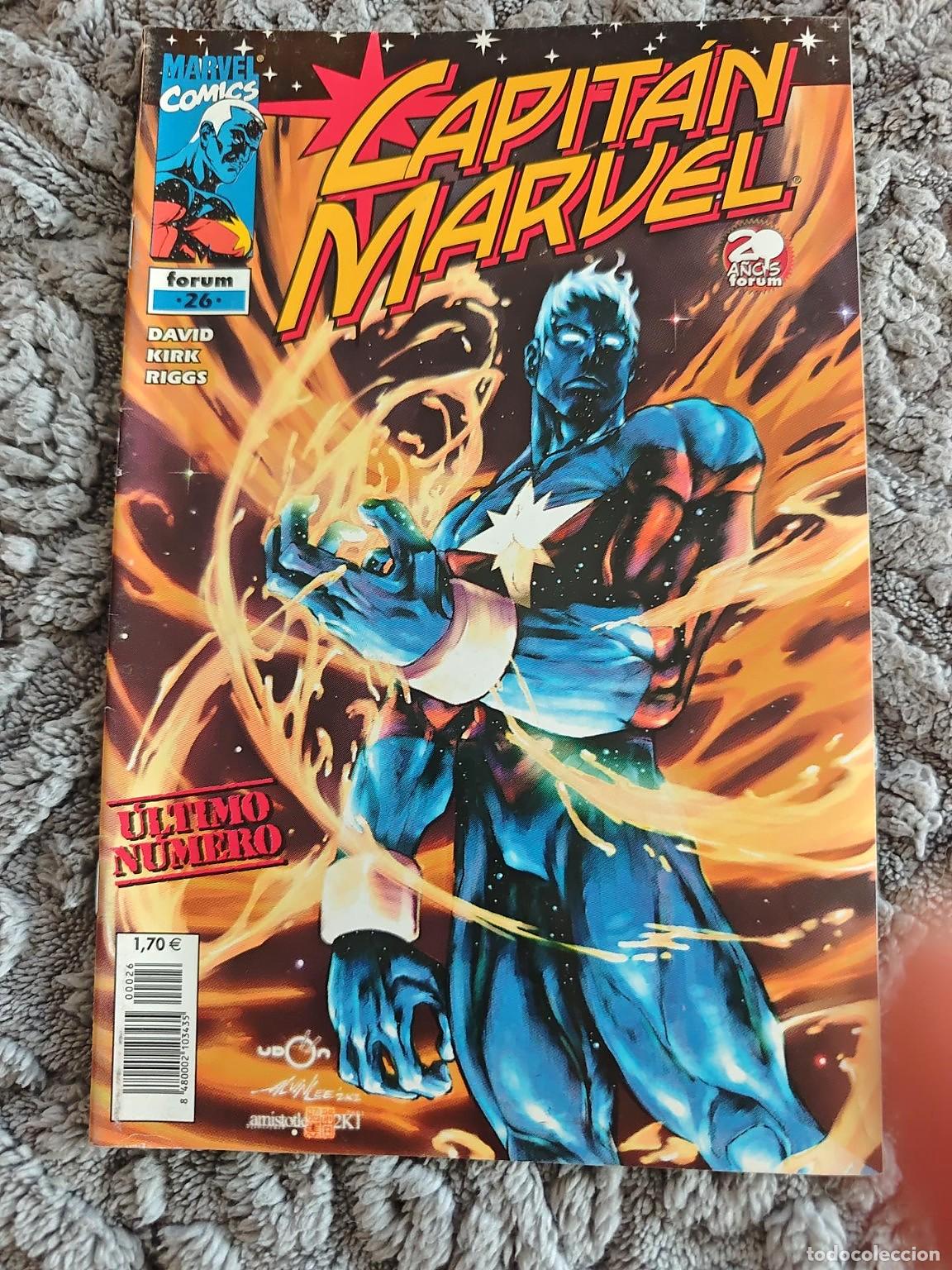 C&oacute;mics: Capit&aacute;n Marvel n&ordm; 26 - &Uacute;ltimo n&uacute;mero