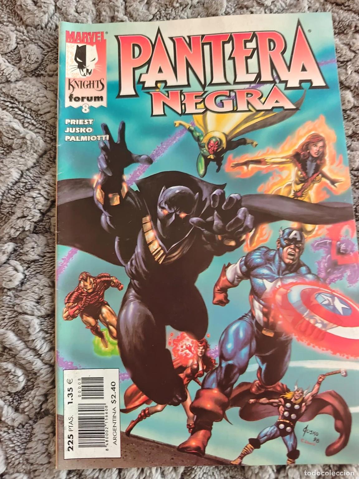 C&oacute;mics: Pantera Negra n&ordm; 8 - Marvel Knights