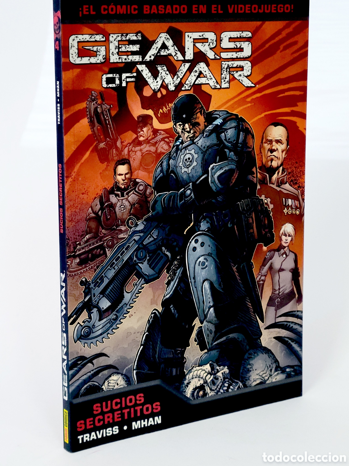 C&oacute;mics: C&Oacute;MIC GEARS OF WARS 4 SUCIOS SECRETITOS PANINI DC EXCELENTE ESTADO