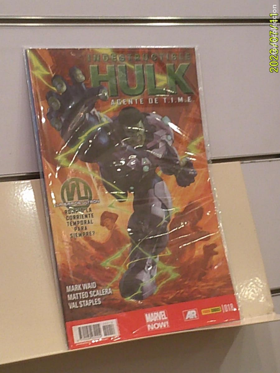 C&oacute;mics: EL INDESTRUCTIBLE HULK N&ordm; 18 AGENTE DE T.I.M.E. MARVEL - PANINI