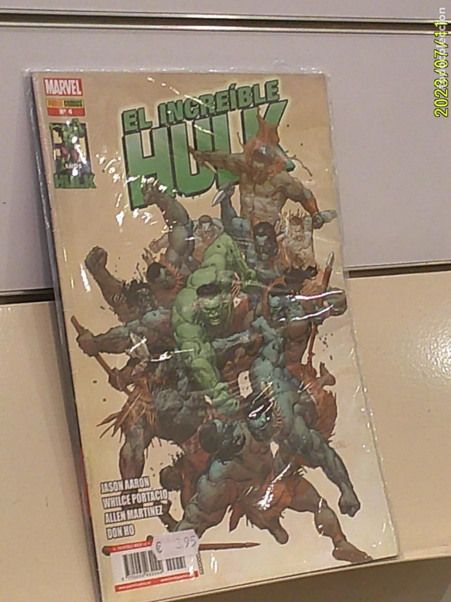 C&oacute;mics: EL INCREIBLE HULK VOL. 2 N&ordm; 4 MARVEL - PANINI