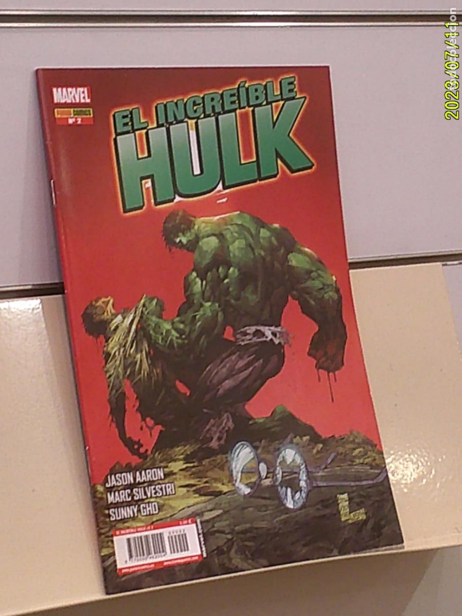 C&oacute;mics: EL INCREIBLE HULK VOL. 2 N&ordm; 2 MARVEL - PANINI