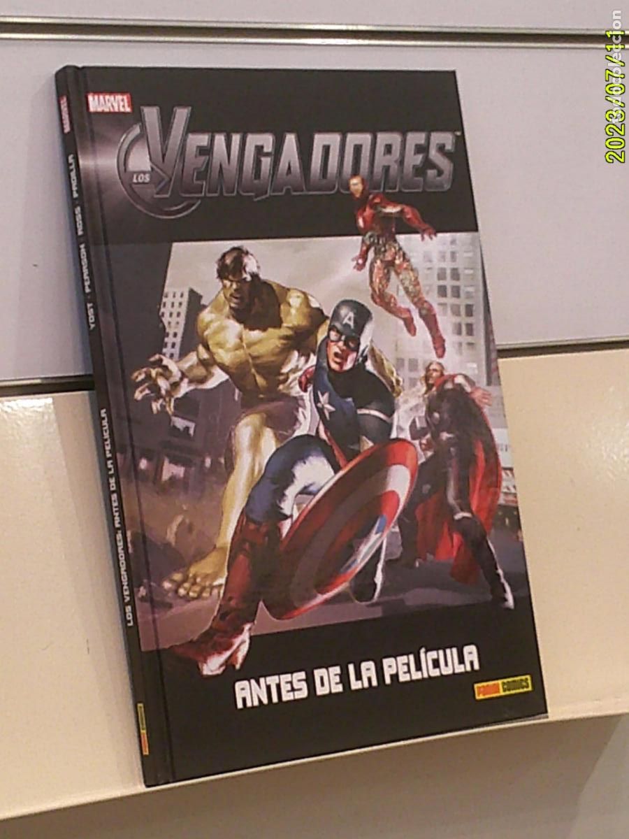 C&oacute;mics: LOS VENGADORES ANTES DE LA PELICULA TOMO TAPA DURA - PANINI OFERTA