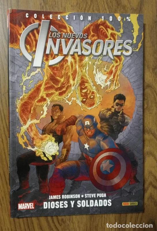 C&oacute;mics: Los Nuevos Invasores - Dioses y soldados 100% Marvel